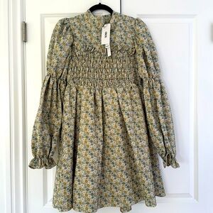 ASOS NWT Prairie Peasant Dress US 8